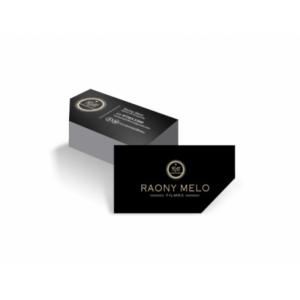 Card com Corte Especial Triplex 250g 8,5x4,5cm 4x4 Verniz UV Total Frente Corte Especial * Tamanho da arte 5x9cm