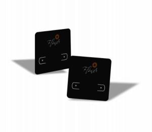 Cartela Biju 3x3cm Triplex 250g 3x3cm 4x0 Verniz UV Total Frente Corte Especial * Tamanho da arte 5x9cm